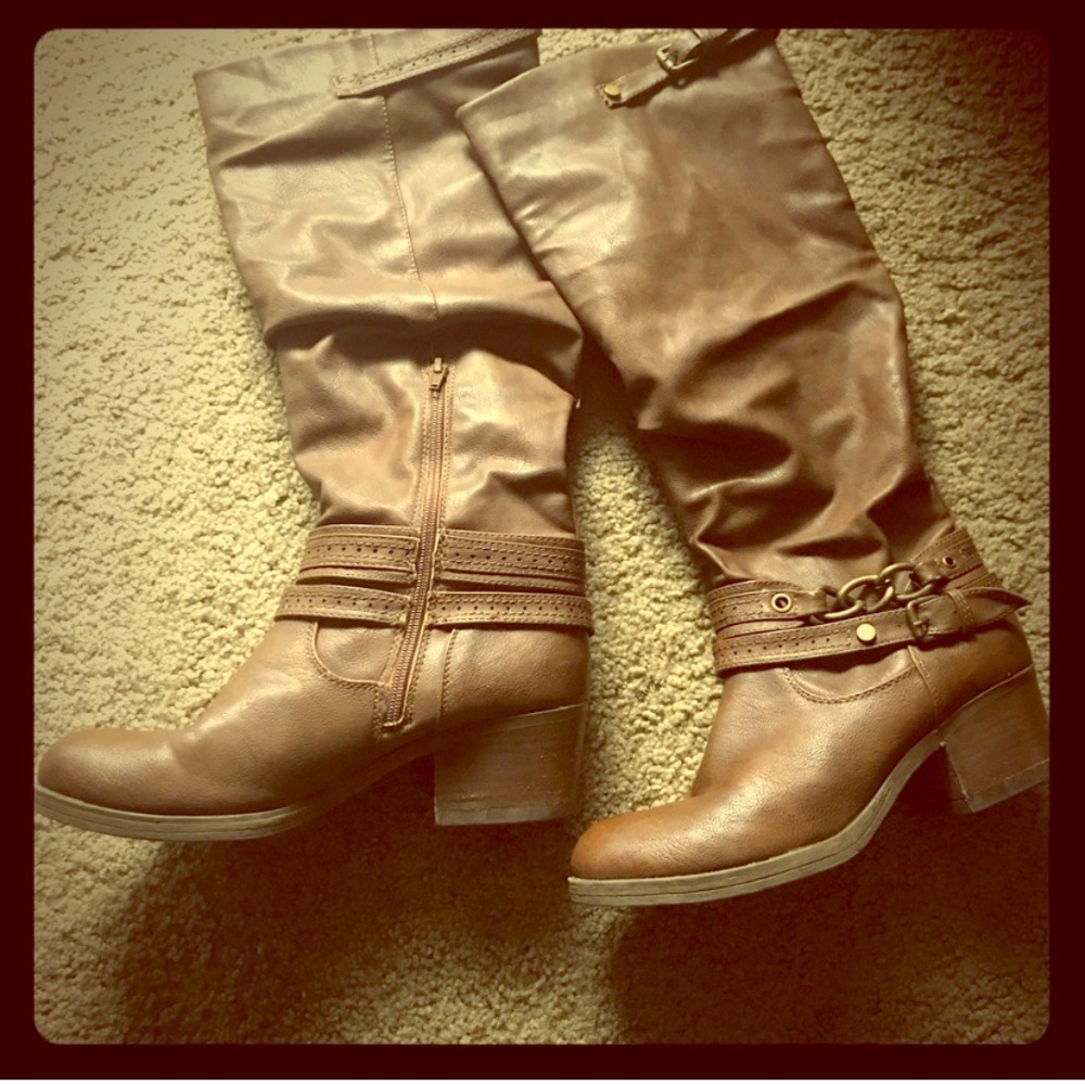 Thigh high boots